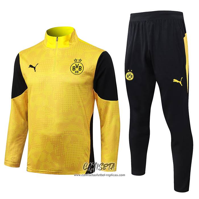 Chandal de Sudadera del Borussia Dortmund 2025-2026 Amarillo
